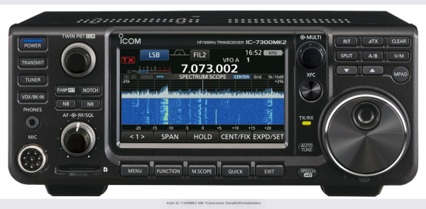 Icom IC-7300MK2 All Mode HF Transceiver